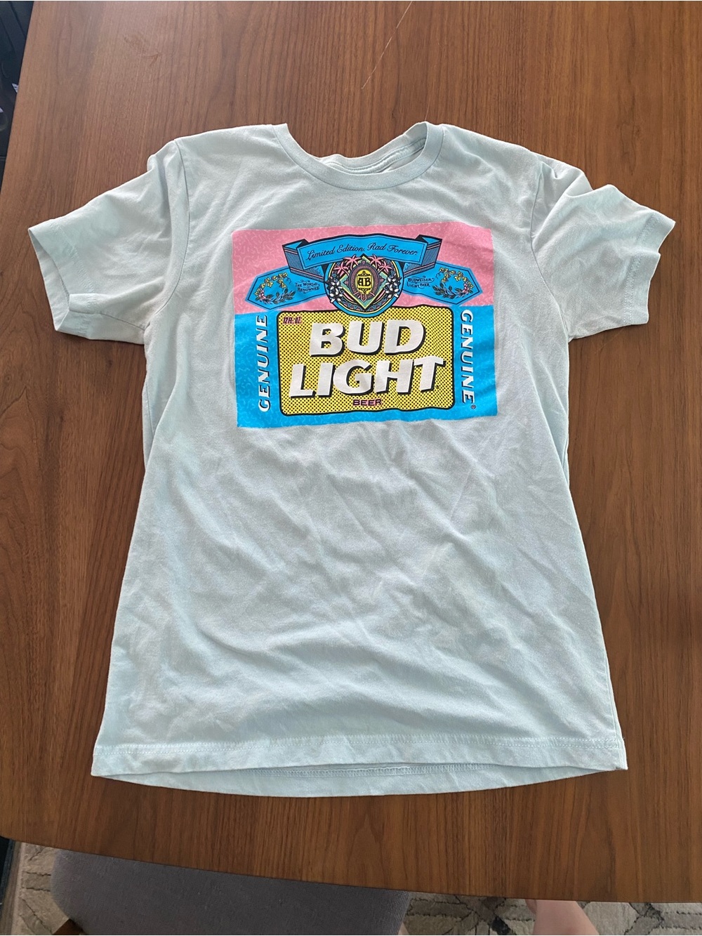 Men’s Graphic Tee - Light Blue